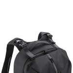 Work and gym backpack with RFID and anti-theft protection black colour
