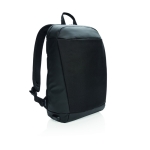 Secure backpacks with RFID and USB ports black colour