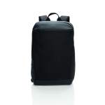 Secure backpacks with RFID and USB ports black colour