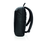 Secure backpacks with RFID and USB ports black colour