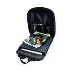 Secure backpacks with RFID and USB ports black colour