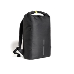 Anti-theft roll-top backpack with RFID, Urban Light black colour