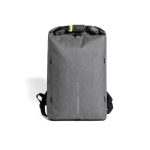 Anti-theft roll-top backpack with RFID, Urban Light grey colour