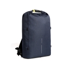 Anti-theft roll-top backpack with RFID, Urban Light navy-blue colour
