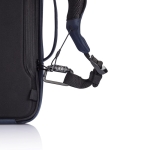Anti-theft backpack briefcase for 15.6” laptops dark blue colour