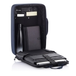 Anti-theft backpack briefcase for 15.6” laptops dark blue colour