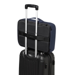 Anti-theft backpack briefcase for 15.6” laptops dark blue colour