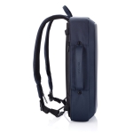 Anti-theft backpack briefcase for 15.6” laptops dark blue colour