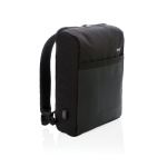 Anti-theft laptop backpack with USB and RFID, 15” black colour