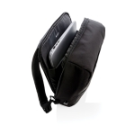 Anti-theft laptop backpack with USB and RFID, 15” black colour