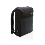 Anti-theft laptop backpack with USB and RFID, 15” black colour