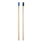 Natural wood pencil with top and eraser, HB hardness various colours