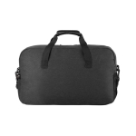 Branded sports bag made from recycled plastic, RPET Urban dark grey colour second view
