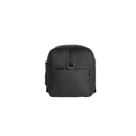Branded sports bag made from recycled plastic, RPET Urban dark grey colour fourth view