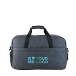 Branded sports bag made from recycled plastic, RPET Urban main view