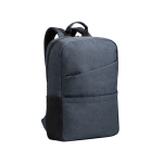 Recycled laptop backpack with padded pockets, 15.6'' blue colour