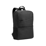 Recycled laptop backpack with padded pockets, 15.6'' dark grey colour