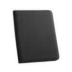 High-quality portfolio folder with zip, A4 Workshop black colour