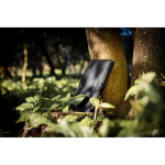 Folder with wireless charger, notepad, A5 still life view