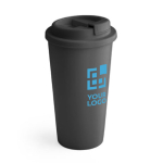 Double-walled coffee mug to go made of PP, 500ml main view