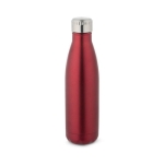 Vacuum-insulated stainless steel bottle, 500 ml red colour