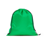 Promotional drawstring bag made of recycled plastic green colour