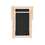 Original mobile phone stand in a deck chair shape black colour