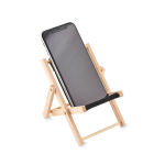 Original mobile phone stand in a deck chair shape black colour sixth view