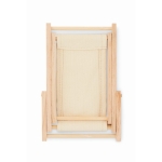 Original mobile phone stand in a deck chair shape beige colour fifth view