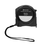 Premium laser tape measure, GearX, 5 m black colour