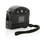 Premium laser tape measure, GearX, 5 m black colour