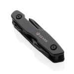 Multifunction promotional pocket knife black colour
