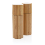 Large salt and pepper mills set for event giveaways brown colour