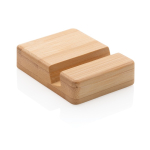 Bamboo square bamboo office phone stand