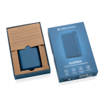 Fast-charging external battery, up to 3 devices, 10,000 mAh, Alameda blue colour