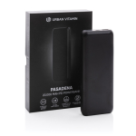 Long-lasting power bank with fast charge, 20,000 mAh black colour