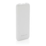 Long-lasting power bank with fast charge, 20,000 mAh white colour