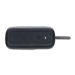 Waterproof, branded speaker with call-answering function black colour