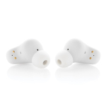 High-quality in-ear headphones with noise isolation and touch control white colour