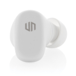 High-quality in-ear headphones with noise isolation and touch control white colour
