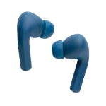 Durable noise-cancelling headphones with mic blue colour