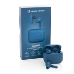 Durable noise-cancelling headphones with mic blue colour
