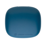 Compact high-quality earbuds with touch control blue colour