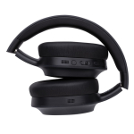 Premium gift headphones with noise cancellation black colour