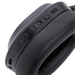 Premium gift headphones with noise cancellation black colour