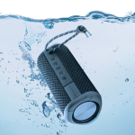 Waterproof speaker, resistant to 1 metre depth, Berkeley, IPX7 black colour