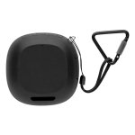 Compact waterproof speaker, resistant up to 1 metre, IPX7 black colour
