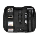 Complete bicycle repair kit set black colour