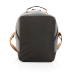 Urban-style cooler bag, holds up to 12 cans dark grey colour