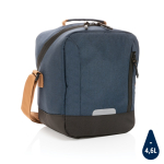 Urban-style cooler bag, holds up to 12 cans navy-blue colour